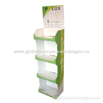 Cardboard Display with CMYK Printing, Customized Sizes Accepted